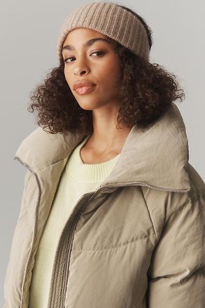 White + Warren Ribbed Cashmere Headband