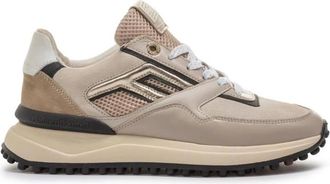 Van Bommel Noppi Sneaker - Dames - Sneakers - Beige - 37 EU - Leer - Schoenen