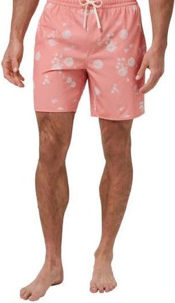 Travis Mathew Get Outside Swim Trunks in Terra Cotta at Nordstrom Rack, Size Medium
