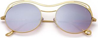 Eyepetizer Sofia C.4-13F Mens Sunglasses Gold Size 45
