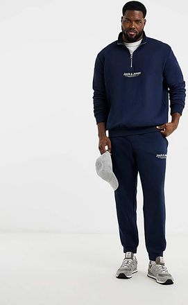 Jack & Jones Jack & Jones 1/4 Zip Tracksuit Set