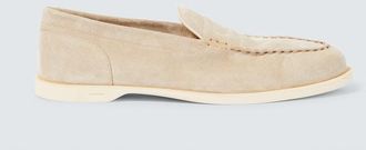John Lobb Pace suede loafers