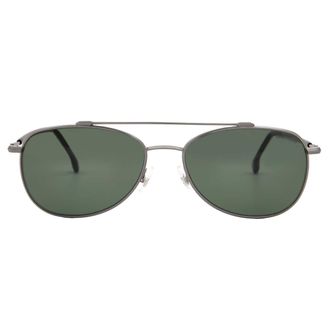 Carrera Polarized Green Pilot Mens Sunglasses CARRERA 224/SSAM 0KJ1/UC 58