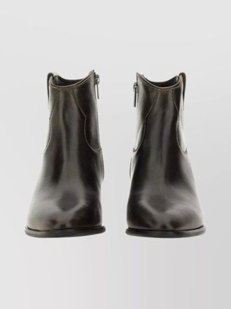 Ash leather hunger ankle boots