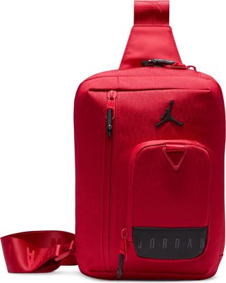 Nike Jordan Mens Jordan Collectors Crossbody Bag (3L) in Red | MA0957-R78