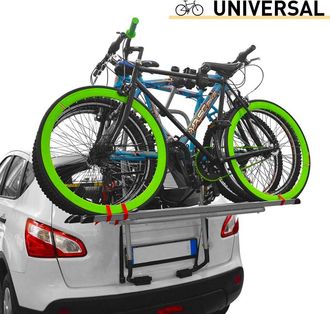 OEM Portabicicletas Universal Para Port&oacute;n Trasero De Coche Steel Bike 3