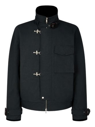 TOMBOY fireman-clasp cotton jacket - men - Cotton/Polyester - L - Grey