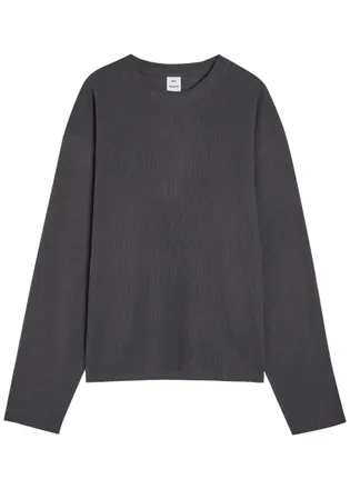 Won Hundred Steven Cotton-knit T-shirt - Black - XL