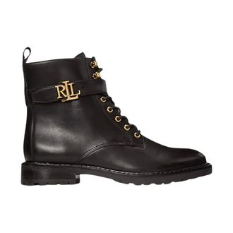 Ralph Lauren Dames, Schoenen, Zwart, Maat: 37 EU Leer