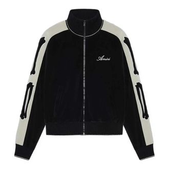 Amiri Zip-throughs, male, Black, Size: L Zip-Through Sweatshirt