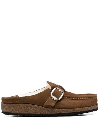 Birkenstock Buckley gevoerde klompen - Bruin