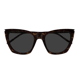 Saint Laurent Sunglasses Sl 214 Kate Thin 002 Havana/Grey Women