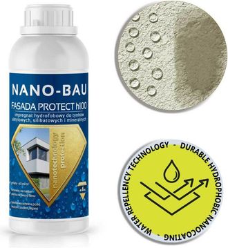 OEM Nano-bau Fasada Protect H100 Impregnaci&oacute;n De Yeso 10l