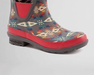 Pendleton Womens Tucson Rain Boots In Grey Chelsea