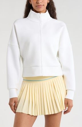 Zella Boxy Jacket in White at Nordstrom, Size X-Large