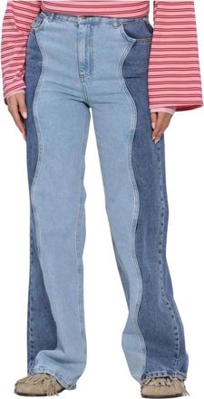 Harper & Yve Yve-Pa Wide Jeans - Dames - Loose Fit Jeans - Veelkleurig - W28 - Katoen - Jeans