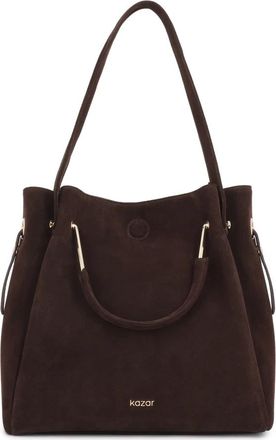 Kazar Alexandria - Dames - Schoudertassen - Bruin - ONE Size - Su&egrave;de - Tassen