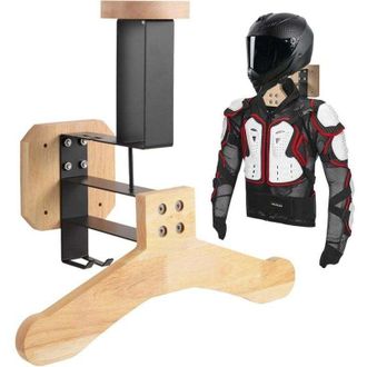 OEM Soporte Para Casco De Motocicleta, Estante De Pared Para Cascos Y Chaquetas De Motocicleta, Soporte De Pared Para Chalecos T&aacute;cticos -crezuo