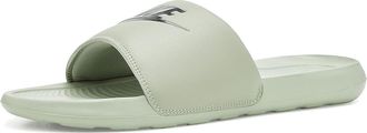 Nike Victori One Slide Mens Shoes Spruce Fog/Black : 15 D - Medium, Synthetic