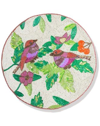 Tiramisu Ember Song Beaded Placemat