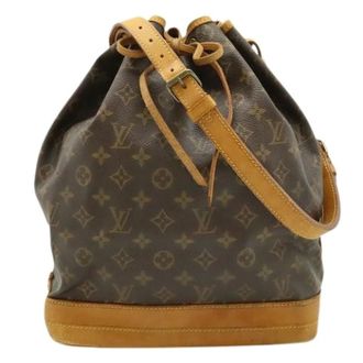 Louis Vuitton Pre-owned Bucket Bags, female, Brown, Size: ONE SIZE Pre-owned Monogram Noe Shoulder Bag