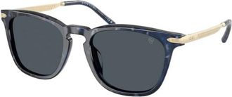 Ralph Lauren Square Zonnebrillen - Heren - Zonnebrillen - Blauw - 53 MM - Accessoires