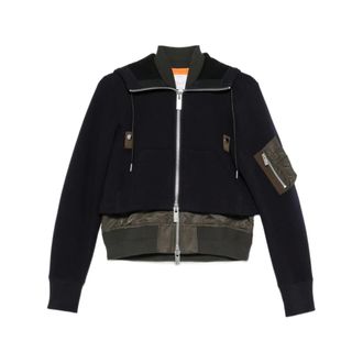 sacai Mujer, Chaquetas, Azul, Talla: M