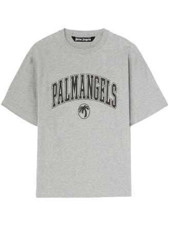 Palm Angels College Palm T-shirt - Grijs