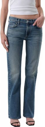 Citizens Of Humanity Genova Low Rise Bootcut Jeans In Clairo