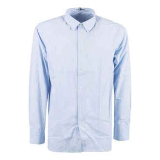 J.W.Anderson Heren, Overhemden, Blauw, Maat: S Katoen