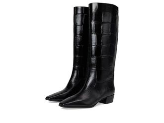 Vince Camuto Pavla Knee High Boot Womens Boots Black : 7 M, Leather