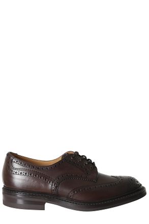 Trickers Brown Classic Wingtip Bourton Leather Brogues