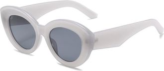 Generic Cat Eye Sunglasses for Men and For Women, Outdoor Vacation Sun Glasses (Color : C, Size : Medium)