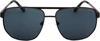 Guess Smoke Navigator Mens Sunglasses GF00061 02A 61