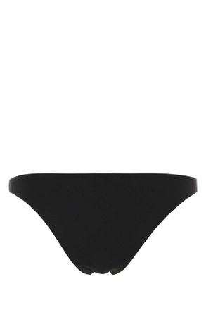 Prada Womens Black Stretch Re-Nylon Bikini Bottom Nero Costumi Da Bagno Swimwear