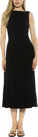 Alexia Admor Lumi Portrait Neck Maxi Dress