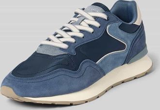 Hoff Sneaker aus Leder-Textil-Mix Modell City in Marine, Gr&ouml;&szlig;e 40