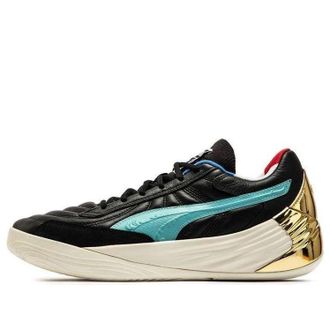 Puma Fusion Nitro Paris Black Blue Green 377107-01