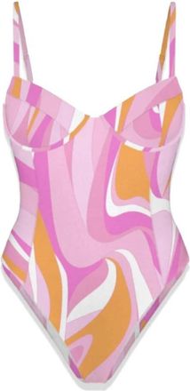 MC2 Saint Barth Dames Badpak Bloemenprint - Dames - Badpakken - Veelkleurig - L - Badmode