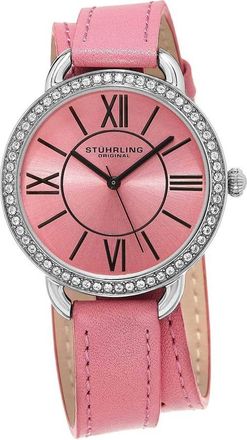St&uuml;hrling Vogue Pink Dial Ladies Watch M15337