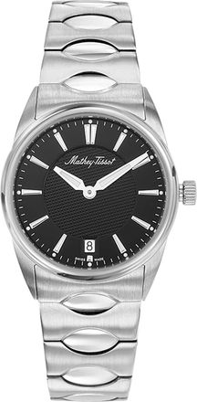Mathey-Tissot Womens Classic Black Dial Watch