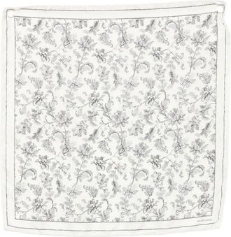 Golden Goose Journey Foulard Printed Silk Twill