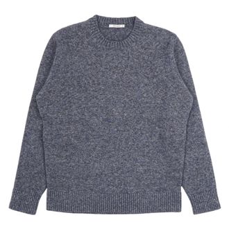 KANGRA Round-neck Knitwear - male - Kangra - Round-neck Knitwear - Blue - 2XL - Knitwear