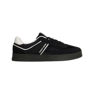 Tommy Hilfiger Sneakers, female, Black, 7 UK, Black and White Urban Trainers