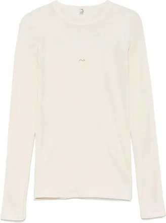 BASERANGE Mujer, Camisetas, Beige, Talla: S