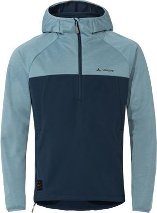 Vaude Tremalzo Softshell HZ Jacket Softshellpullover f&uuml;r Herren | blau/t&uuml;rkis