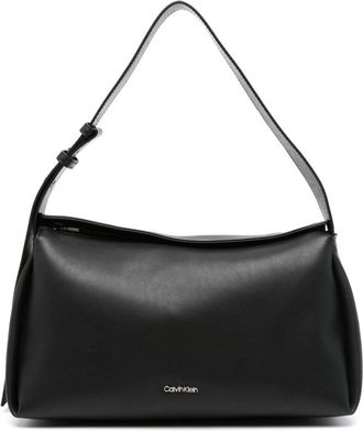 Calvin Klein Gracie shoulder bag - women - Recycled Polyester/Polyurethane - OS - Black