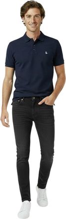 Jack Wills Klassiek poloshirt voor heren met geborduurd logo (Marine)
