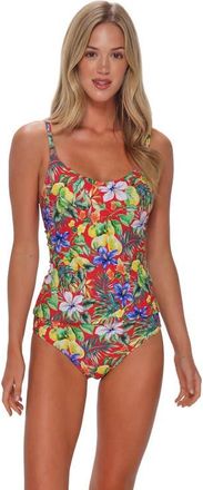 Sunsets Anya Tankini Swimsuit Top in Surfs Up at Nordstrom, Size Medium