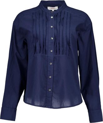 Xirena Miranda Blouse - Dames - Overhemden - Blauw - L - Overhemden